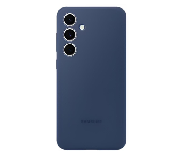 SAMSUNG Silicon Case do Galaxy S24 FE Blue EF-PS721CLEGWW - 1285916 - zdjęcie 3